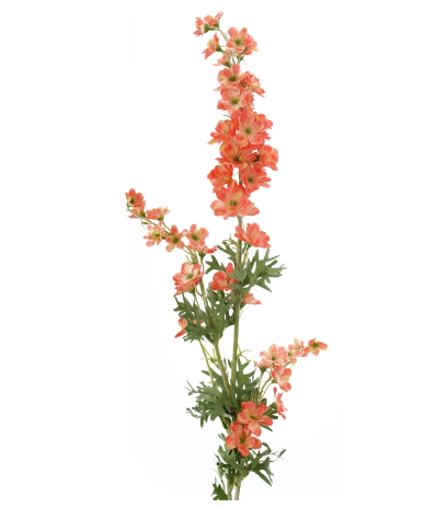 Tige de delphinium artificiel rose