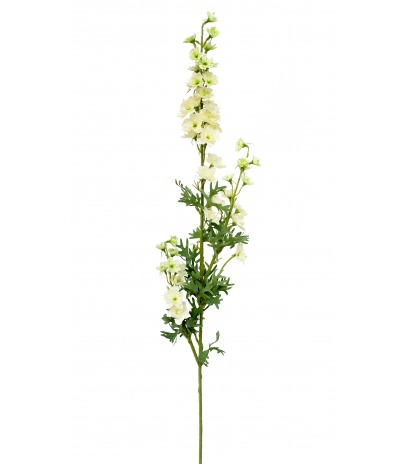 Tige de delphinium artificiel blanc