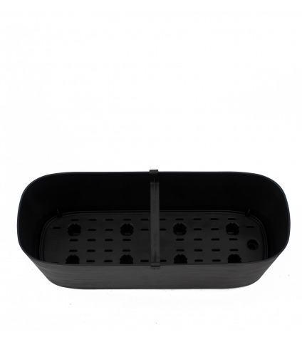 Jardinière noire KHEOPS