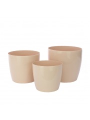 Pot rond orange pastel