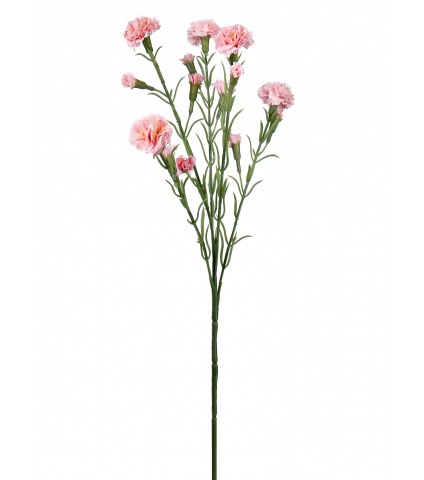 Œillet rose artificiel
