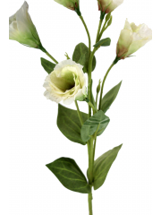 Tige de lisianthus artificiel blanc