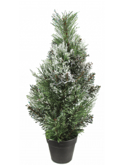 Mini sapin neige artificiel