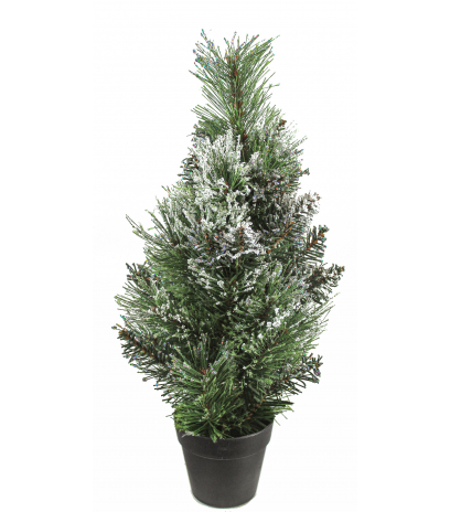 Mini sapin neige artificiel