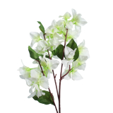 Tige de bougainvillier artificiel blanc