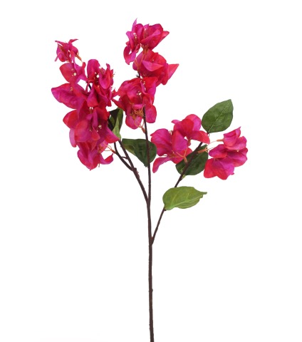 Tige de bougainvillée artificielle fuchsia