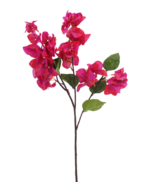 Branche de bougainvillée artificielle fuchsia