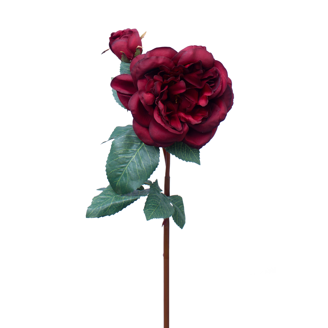 Petite rose rouge artificielle