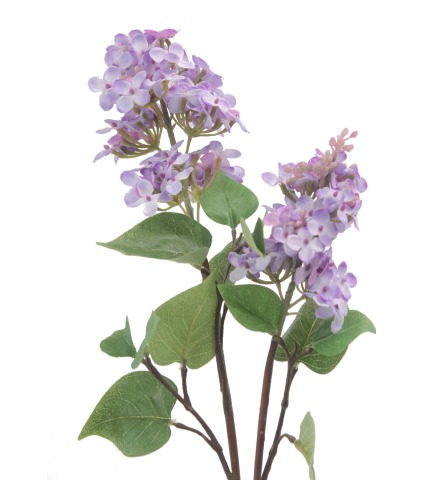 Fleur de lilas artificiel mauve