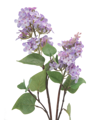 Fleur de lilas artificiel mauve