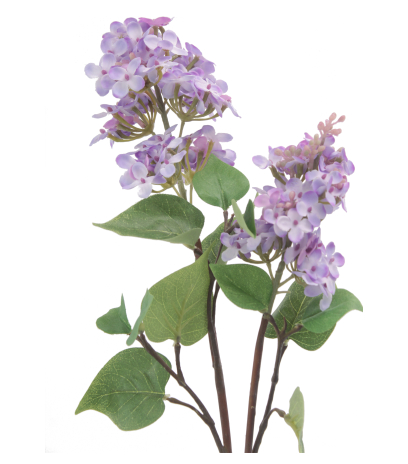 Fleur de lilas artificiel mauve