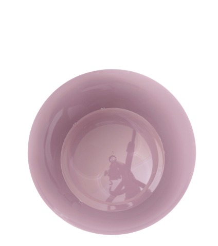 Pot rond plastique lilas