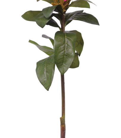 Tige de rhododendron artificielle rose
