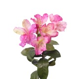 Tige de rhododendron artificielle rose