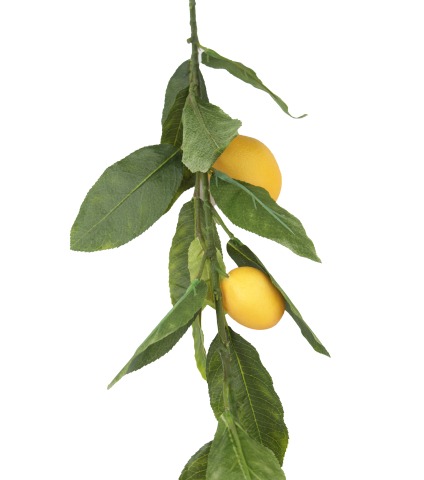 Guirlande de citrons artificielle