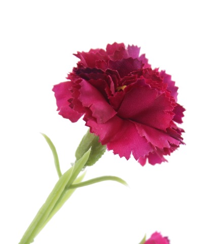 Œillet rouge artificiel