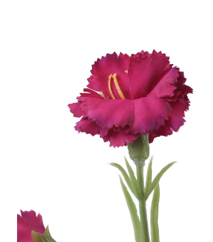 Œillet rouge artificiel