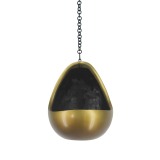 Pot suspendu lune bronze