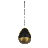 Pot suspendu lune bronze