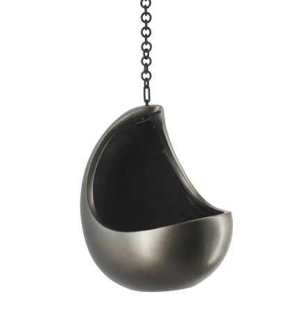 Pot suspendu lune marron