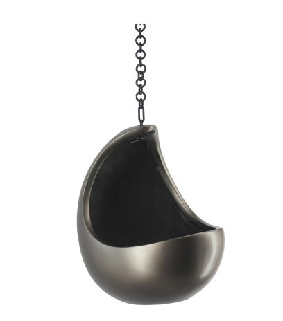 Pot suspendu lune marron
