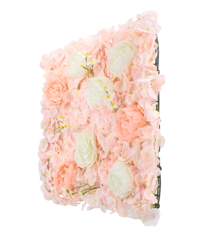 Mur floral artificiel aurore