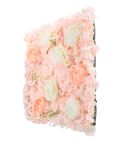 Mur floral artificiel aurore
