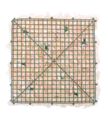 Mur floral artificiel aurore