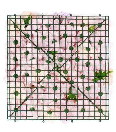 Mur floral artificiel zéphyr