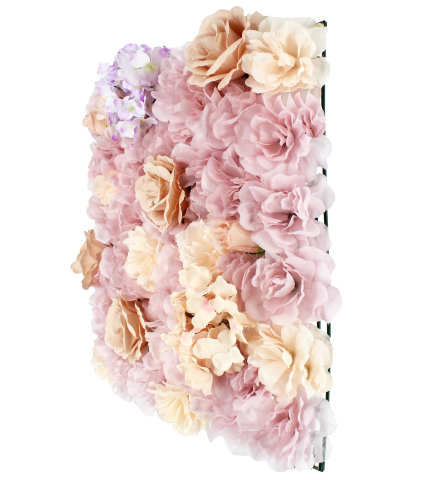 Mur floral artificiel zéphyr