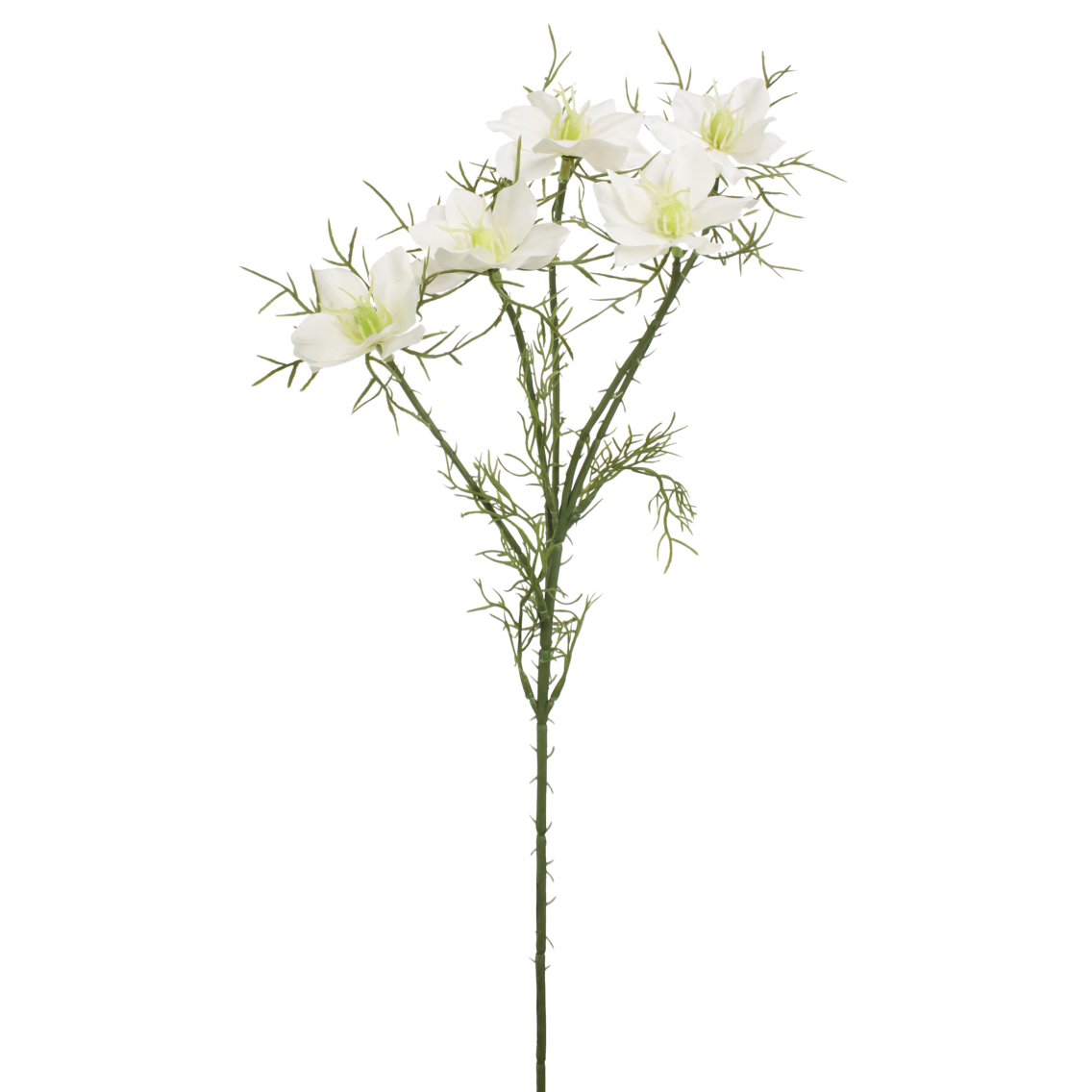 Tige de cosmos blanc artificiel