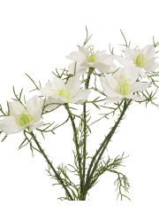 Tige de cosmos blanc artificiel