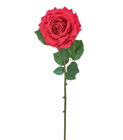 Rose artificielle baccara
