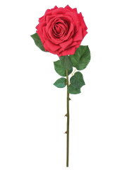Rose artificielle baccara