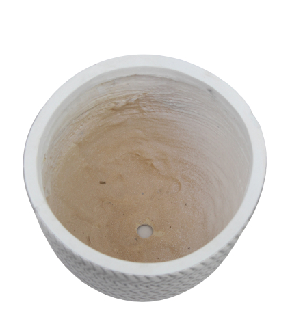 Pot décoratif Jana blanc