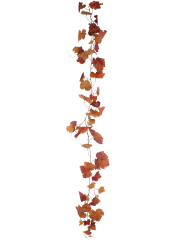 Grande guirlande de vigne automnale