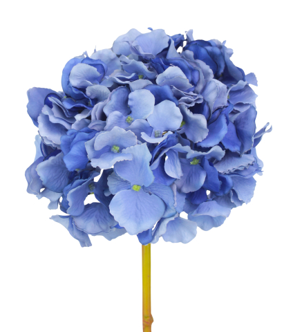 Hydrangée artificielle bleue