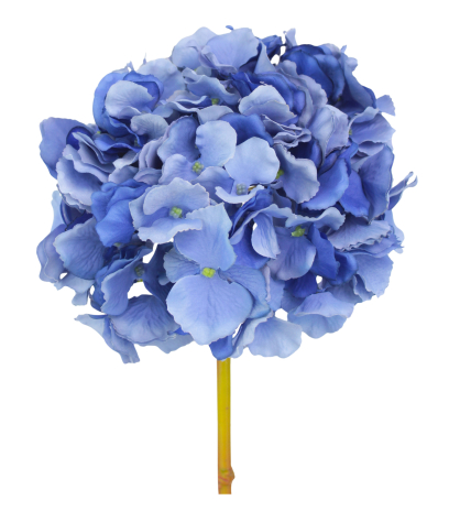 Hydrangée artificielle bleue