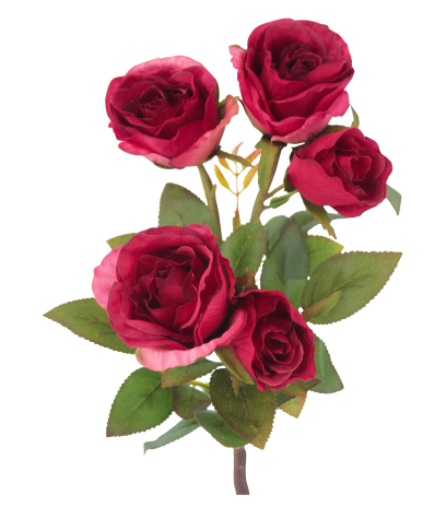 Branchette de roses artificielles Red Naomi