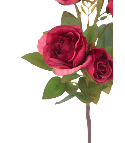 Branchette de roses artificielles Red Naomi