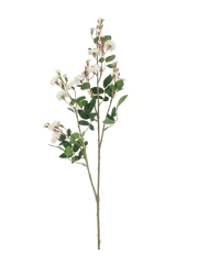 Rose sauvage artificielle blanche
