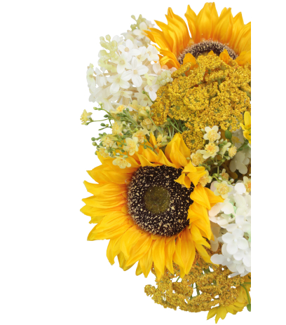 Bouquet artificiel printemps