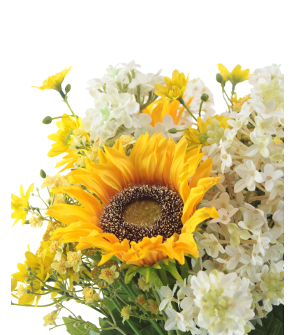 Bouquet artificiel printemps