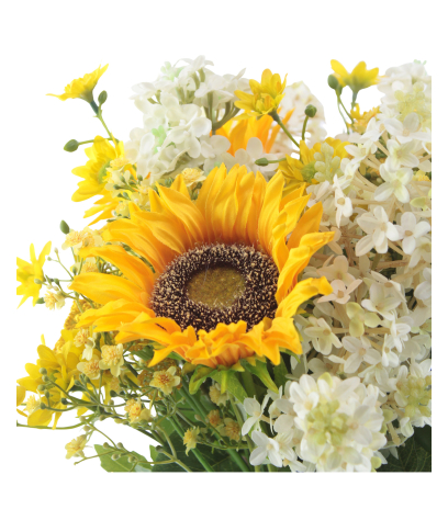 Bouquet artificiel printemps