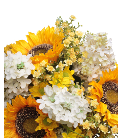 Bouquet artificiel printemps