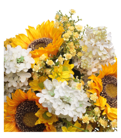 Bouquet artificiel printemps