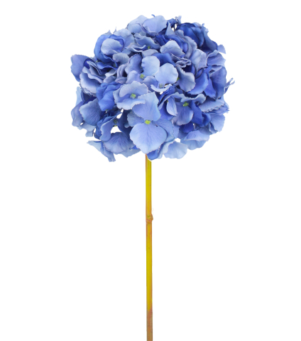 Hydrangée artificielle bleue