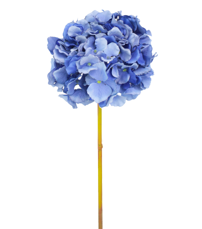 Hydrangée artificielle bleue