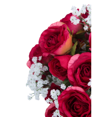 Bouquet artificiel Cristal