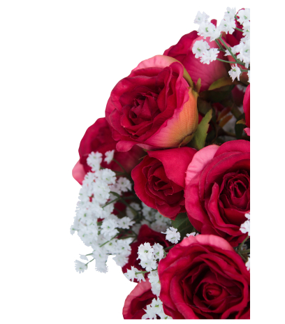 Bouquet artificiel Cristal